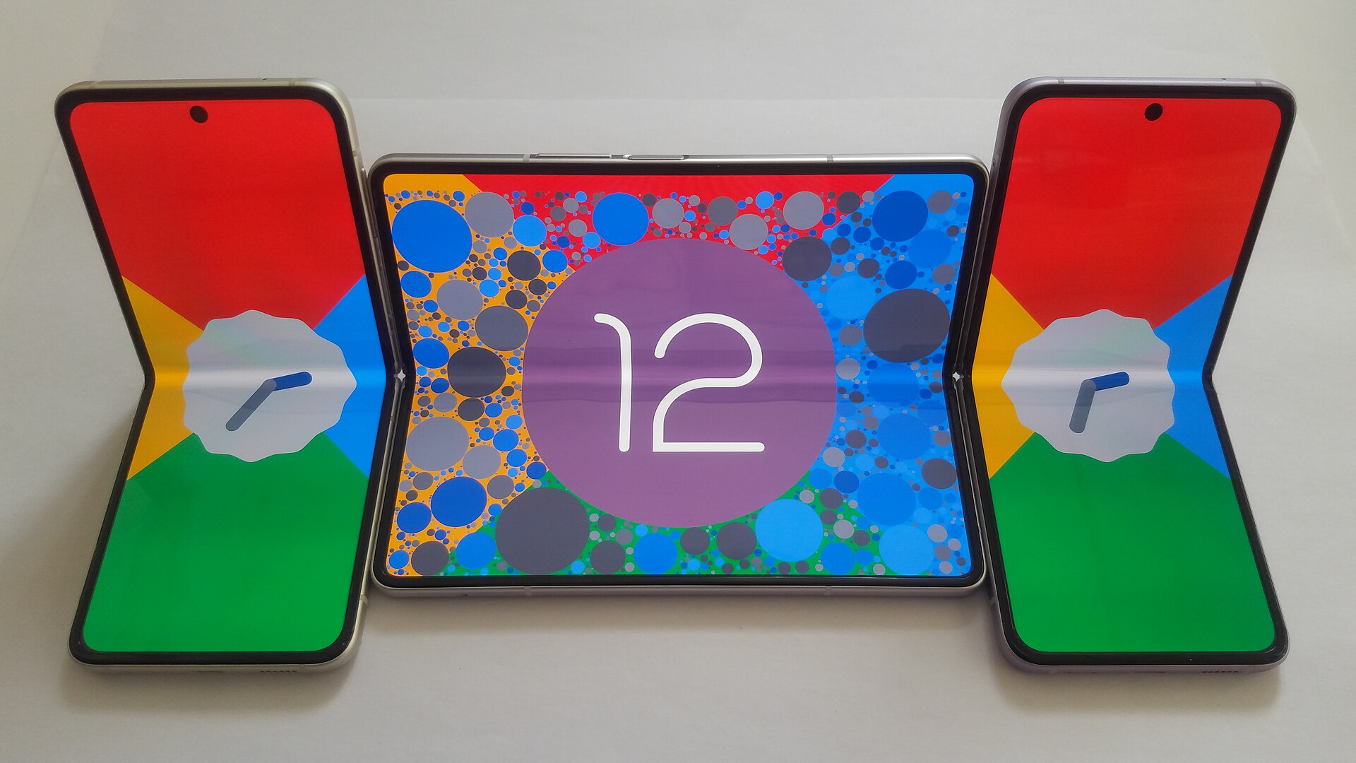 Imagem de referência de Android 12, descrito nos dados abertos como 12ª versão do sistema operacional Android