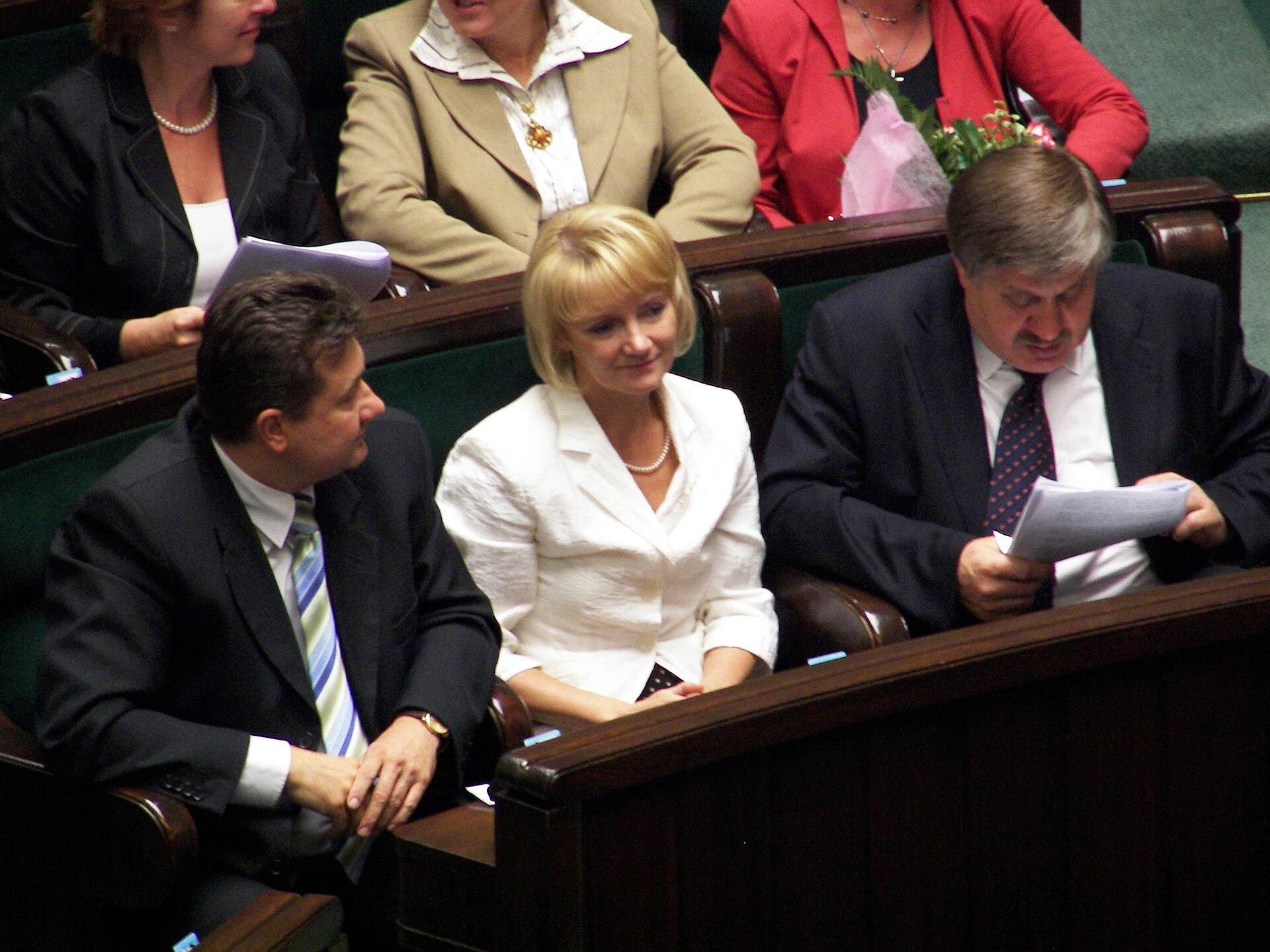 Imagem de referência relacionada a Jolanta Szczypińska, item descrito como política polaca