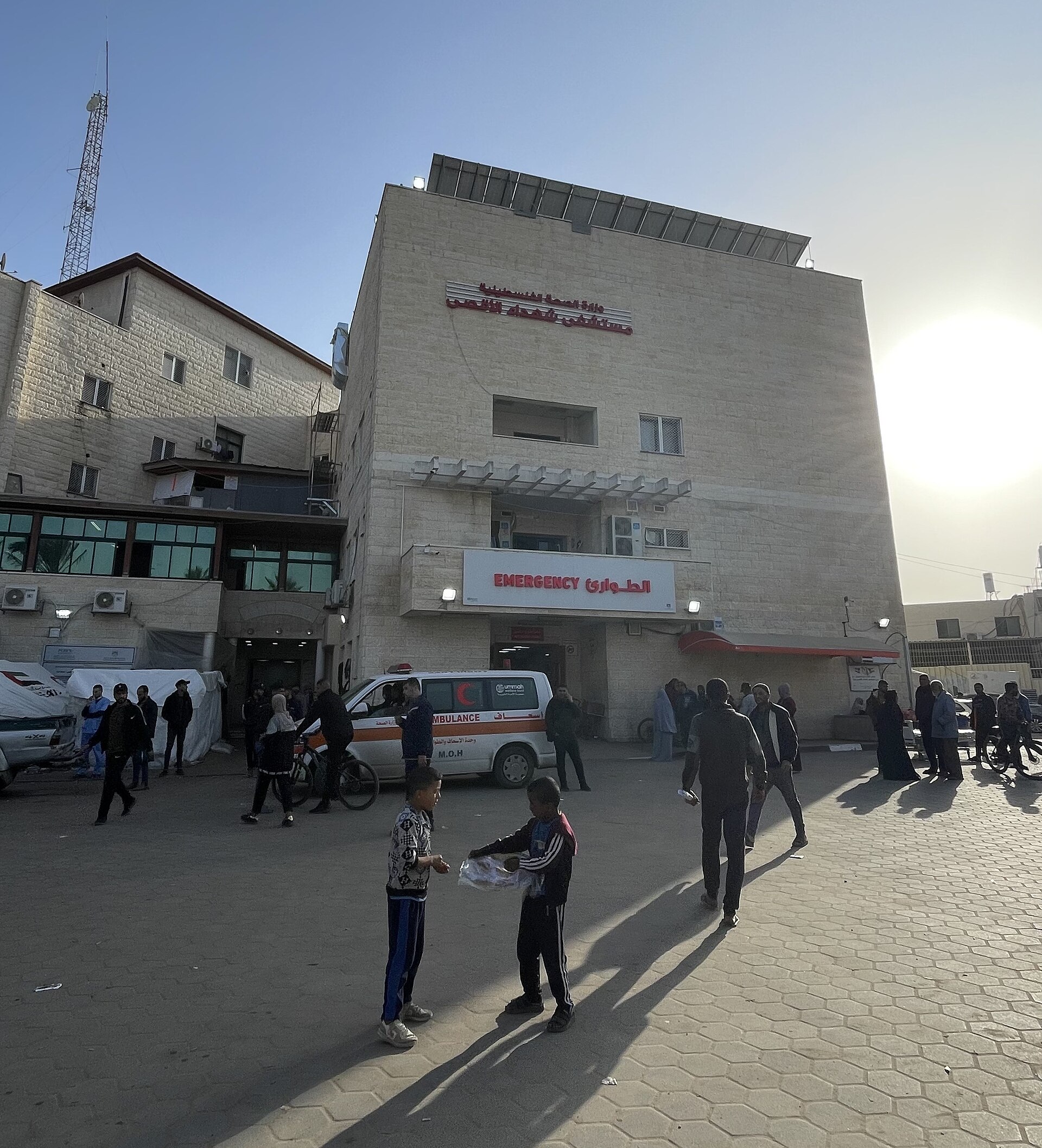 Imagem de referência relacionada a Hospital Shuhada Al-Aqsa, item descrito como registro de referência sobre Hospital Shuhada Al-Aqsa, organizado a partir de dados estruturados abertos