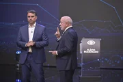 Flávio Bolsonaro e Lula