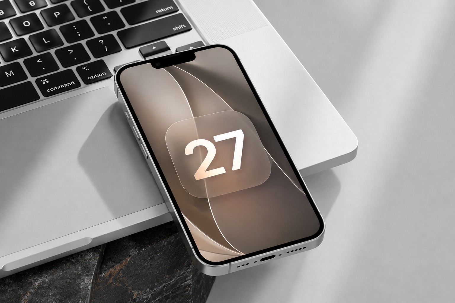 iOS 27.2 Beta 3 traz mudanças no ícone de bateria, logo do Apple Music e mais