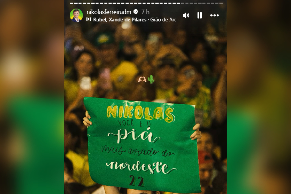Após vídeo silenciado, Nikolas volta a usar música de Rubel nas redes