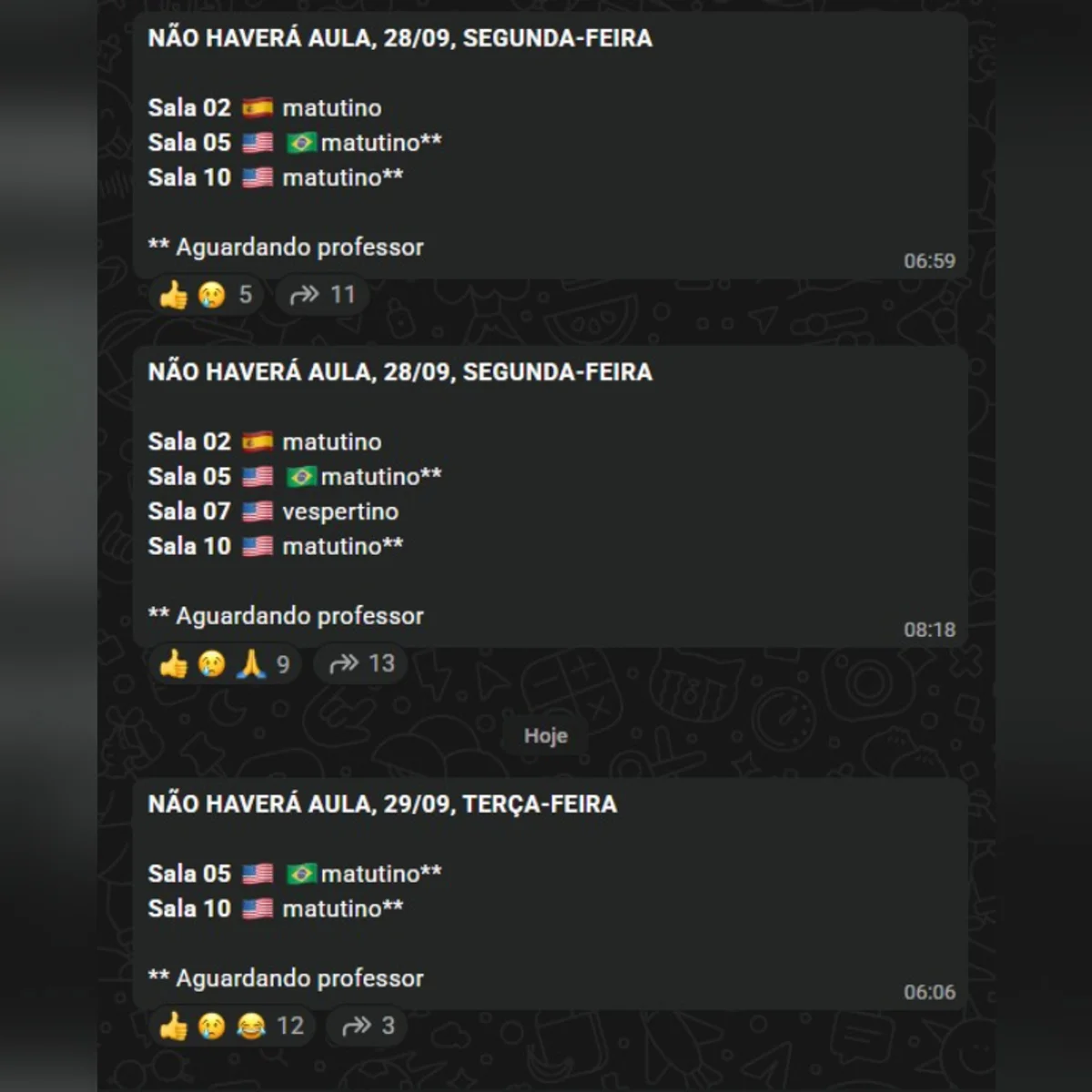 Alunos do Cilg estão há mais de um mês sem aulas por falta de professor