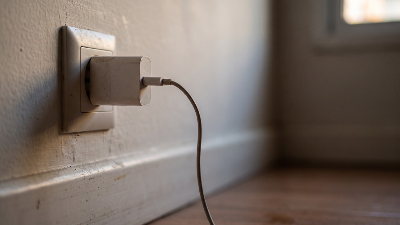 Carregador esquecido na tomada sem o celular gasta energia? Engenheiro mede o consumo em modo de espera e mostra quanto isso pesa na conta de luz no fim do ano