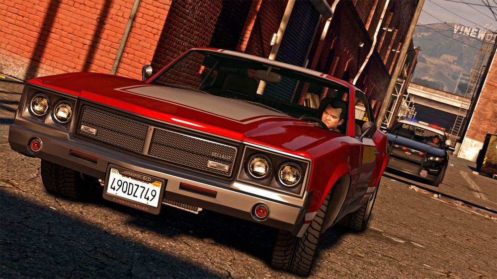GTA 5 Enhanced ganhou várias melhorias em seu visual no Xbox Series X, Xbox Series S, PlayStation 5 e PC — Foto: Reprodução/Steam