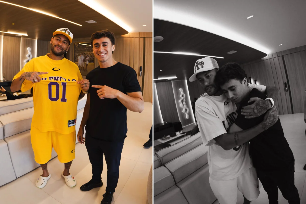 Nikolas Ferreira e Neymar Júnior