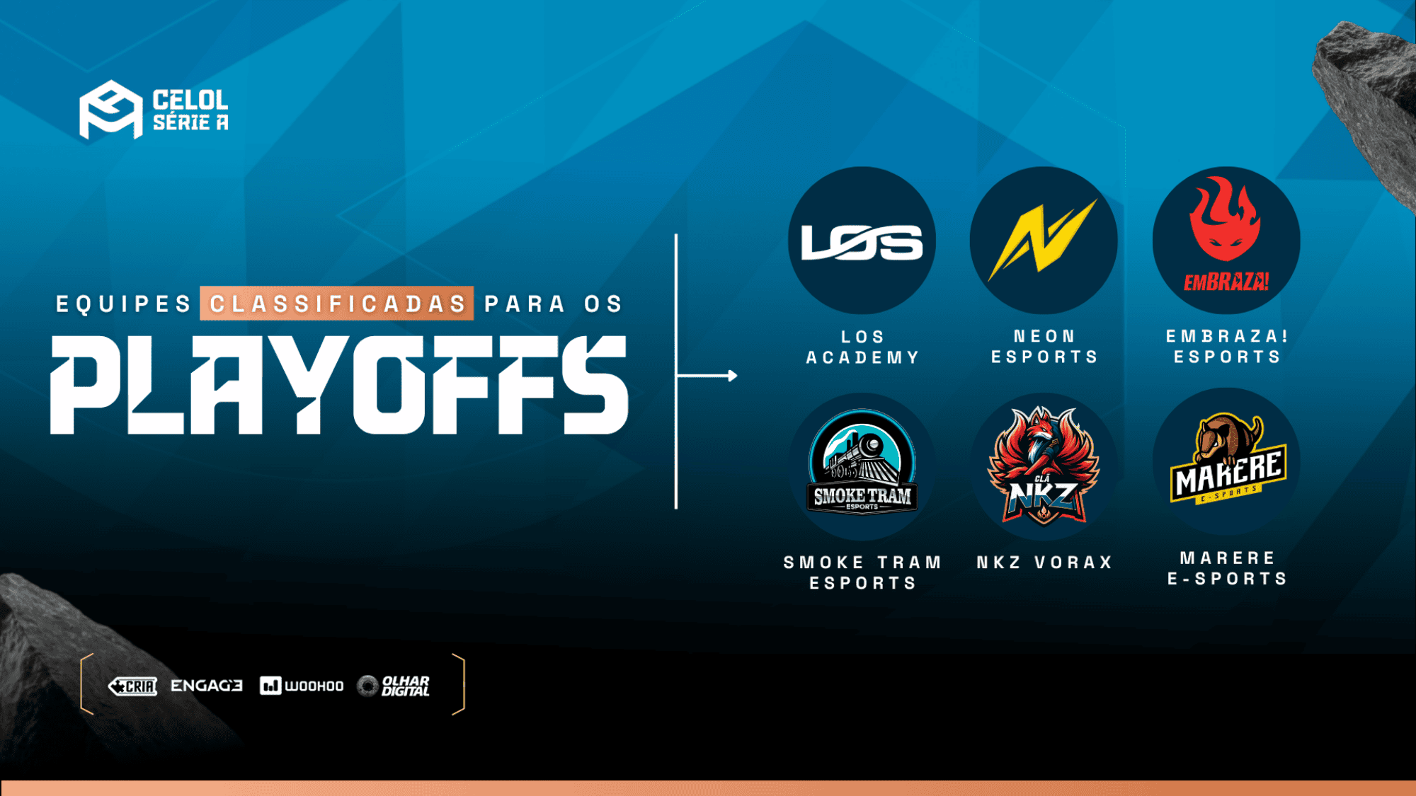 CELOL Série A define seis classificados aos playoffs; veja confrontos e datas