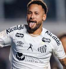 Neymar faz o seu décimo gol nesta temporada do Brasileirão pelo Santos – Foto: Raul Baretta/ Santos FC / Jogada10