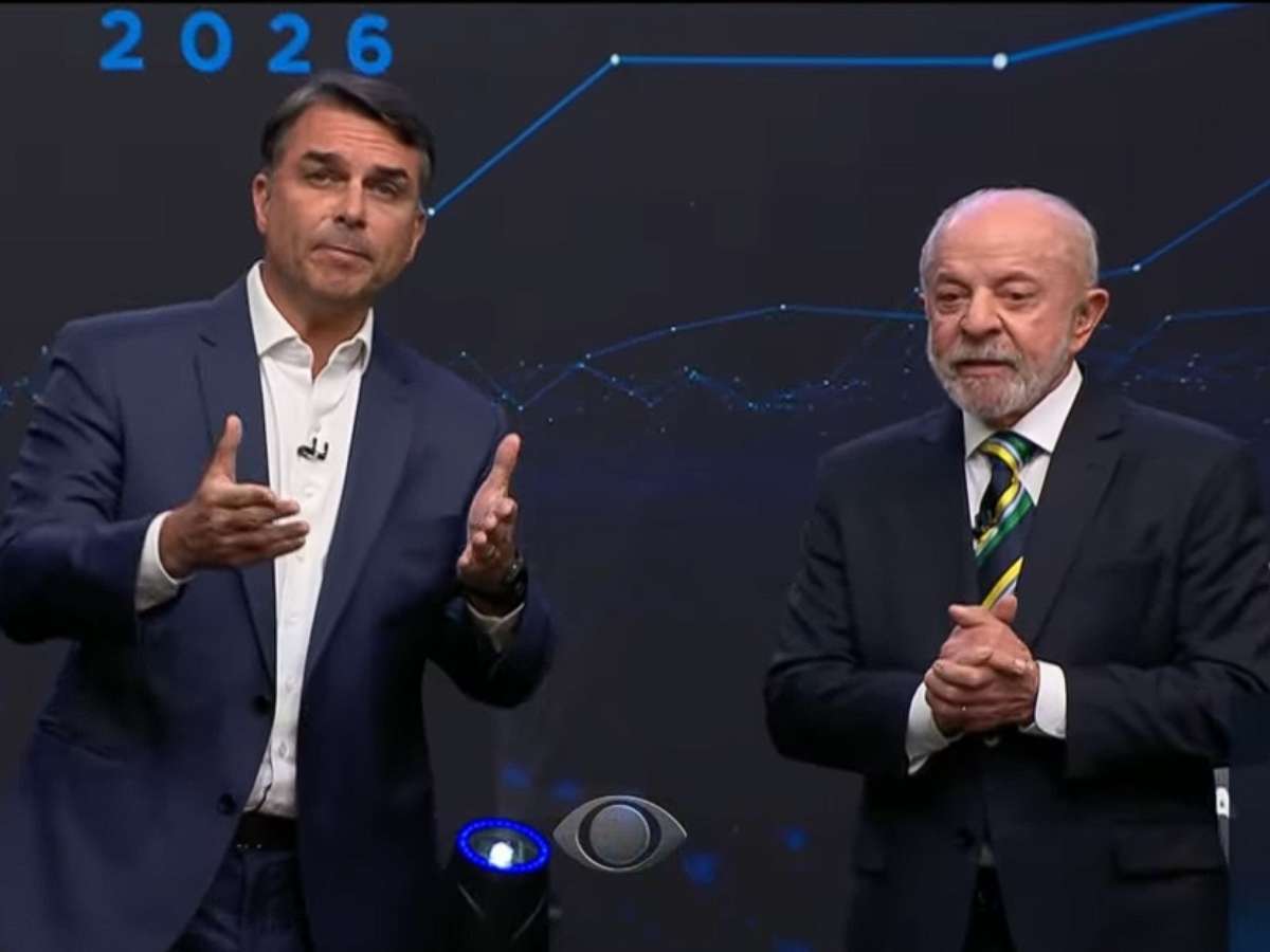 Malandro e machismo: Flávio Bolsonaro aproveita deslizes de Lula no debate da Band