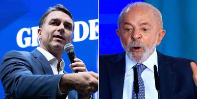 Fl&aacute;vio tem 45,2% ante 44,1% de Lula, em empate t&eacute;cnico, mostra pesquisa Indexa/Broadcast Foto: Montagem/RENATO PADALKA/MODUSFOCUS/WILTON JUNIOR / Estad&atilde;o