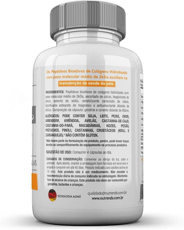 NUTRENDS | Colágeno Premium Verisol® com Selênio, Zinco e Vitamina C