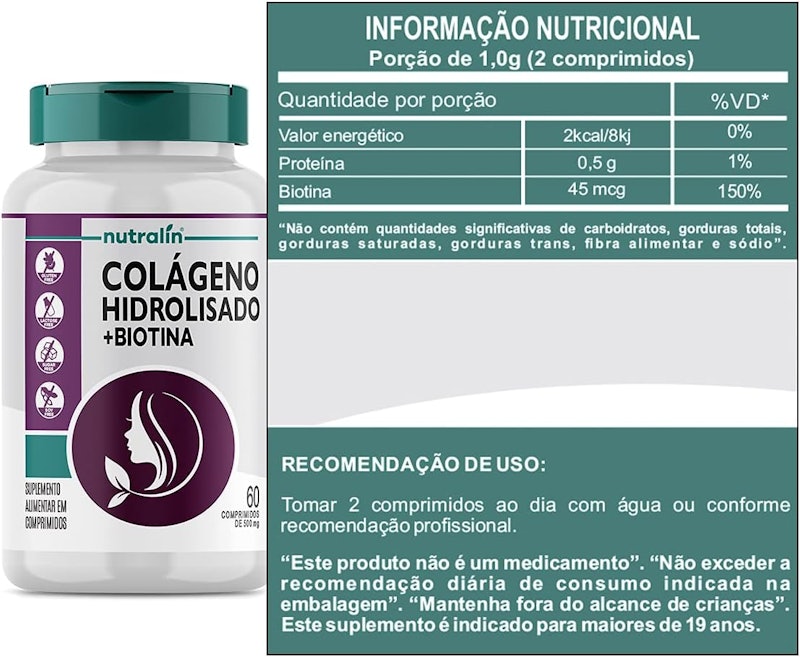 NUTRALIN | Colágeno Hidrolisado + Biotina